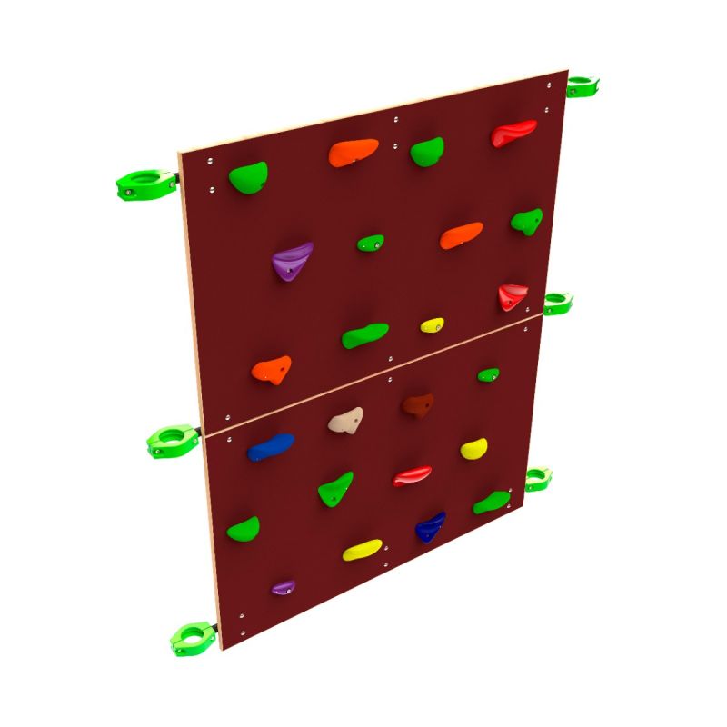 W108 Щит для лазания с зацепами ZAVODSPORTA