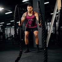 Канат тренировочный для кросс-тренинга D50 мм, 15 м PROFI-FIT