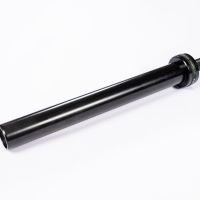 Гриф для штанги олимпийский 2200 мм (черный, до 500 кг, замки-пружины) D50 мм PROFI-FIT