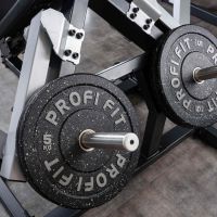 Диск для штанги HI-TEMP с цветными вкраплениями D51 мм PROFI-FIT 5 кг РАСПРОДАЖА