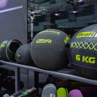 Медицинбол набивной кевларовый (Kevlar Wallball) PROFI-FIT 6 кг
