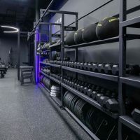 Гантель гексагональная обрезиненная PROFI-FIT  3 кг