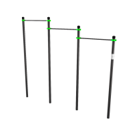 W211 GTO Перекладины разноуровневые для подтягивания из виса на высокой перекладине  ZAVODSPORTA