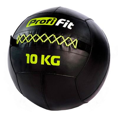 Медицинбол набивной (Wallball) PROFI-FIT 10 кг