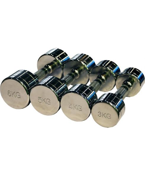 Гантель хромированная PROFI-FIT 1 кг РАСПРОДАЖА