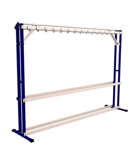 Стойка для беговых лыж (двухсторонняя на 30 пар) ZAVODSPORTA