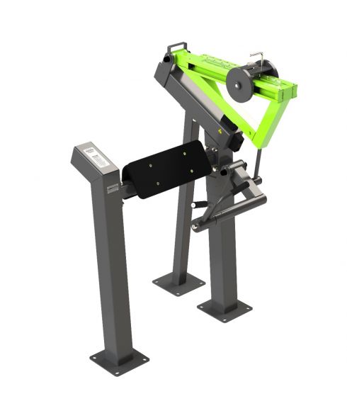 P-1811 Уличный тренажер Бицепс-машина с переменной нагрузкой ZAVODSPORTA