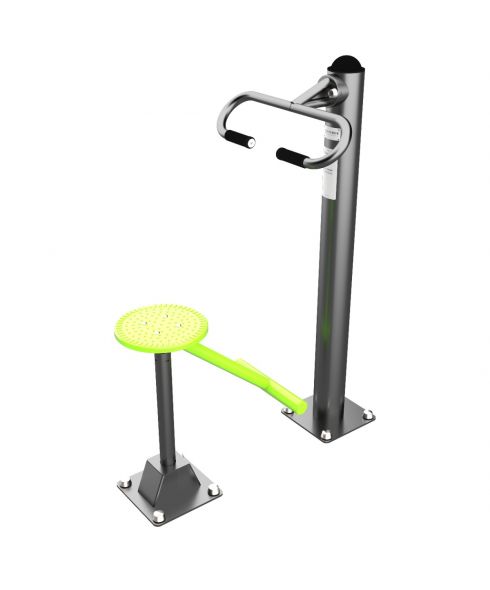 S-1012 Уличный тренажер Твистер сидя ZAVODSPORTA