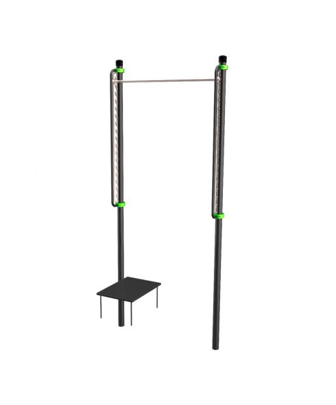 W251 GTO Турник-перекладина с регулируемой высотой (подходит ОВЗ) ZAVODSPORTA